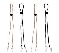 LOPUNER 4pcs Adjustable Napkin Clips for Home Dining Hall and Drawing Studio Polyester Bib Holder Clips Napkin Fixing Feature for Instant Bib Conversion