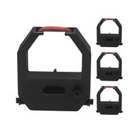 LOPUNER 4PCS Attendance Recorder Printer Ribbon - Printing Supply Ribbon for Office Time Clock Systems Employee Time Management Tools and Daily Work Attendance Recording