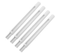 LOPUNER 4pcs Baby Crib Mobile Arm Extended Pole Plastic Rod with Stable Installation and Height Adjustment for Travel and Relocation Nursery Accessories