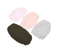 LOPUNER 4PCS Nursery Changing Pad Cover Breathable Cotton Changing Table Sheets Universal Washable Stretchy Liners for Standard & Large Contoured Pads