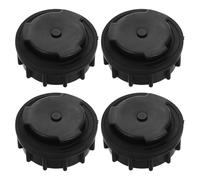 LOPUNER 4pcs Plastic Garbage Bin Drain Plug Stopper for 660l Outdoor Commercial Trash Can Leakproof High Capacity Compatibility Waste Container Accessory
