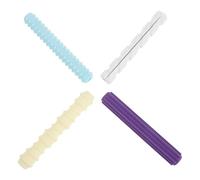 LOPUNER 4pcs Silicone Sensory Chew Pencil Caps for Autism and Students, Elastic Structure Minimizes, Protective Cap for Wood Pencils, for Writing Tasks and Homework