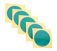 LOPUNER 5 Sheets Pressure Gauge Stickers Adhesive Pressure Gauge Indicator Labels with Vibrant Color Coding for Enhanced Visibility and Long-Term Adhesion Marking Decals for Equipment