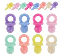 LOPUNER 50pcs Diy Phone Case Charms Mini Charms Hair Clip Craft Accessory Decor