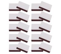 LOPUNER 50pcs Empty Slide out Match Box White Paper Match Striker Holder