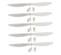 LOPUNER 5pcs High Performance Propellers for Model Airplanes Reliable Band Power Accessories for Enhanced Flight Stability and Compatibility with Various Aircraft Models