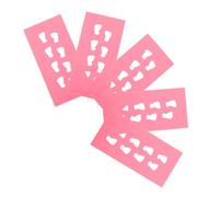 LOPUNER 5PCS Miniature Dollhouse Footprint Mat Mold Easy to Clean Dollhouse Accessories for Engaging Playtime Quick Installation