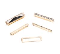 LOPUNER 5Pcs Watch Band Charms Elegant Ring Loops for Smartwatch Bands Watch Strap Decor Jewelry Accessories for Watch Collectors