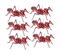 LOPUNER 6pcs Ant Puzzle Stem Educational Cardboard Insect Model DIY Craft for Boys Enhances Critical Thinking Problem Solving Skills Portable Science Experiment Kit