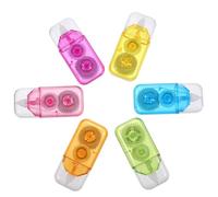 LOPUNER 6pcs Correction Tape for Students with Plastic Body, Portable and Practical Design, Cover Area and Rewrite with Pen or Pencil, for Classroom Stationery Use