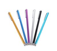 LOPUNER 6Pcs Universal Capacitive Touch Screen Stylus Pens with Extended Detachable Fiber Tips for Phones and Tablets, High Sensitivity Tablet Stylus Pens for Mobile Devices