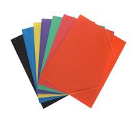 LOPUNER 7pcs File Jackets for Organizing Documents - Document Holders Project Storage Pouches - File Envelopes with Bungee Closure for Work Business
