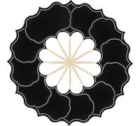 LOPUNER 80pcs Black Paper Toothpick Flags Blank Cheese Markers Food Labels with Creative Shape Portable Wooden Sticks for Cake Shop and Dessert Shop Buffet Party