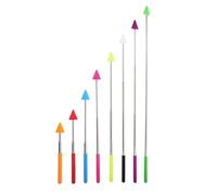LOPUNER 8Pcs Telescopic Teacher Pointer Stick Set Reading Indicators for Classroom Presentations Early Education for Easy Use