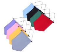 LOPUNER 8pcs Wall Hanging Pin Organizers Canvas Display Banner for Badges and Earrings Multifunctional Design Spacesaving Jewelry Organizer for Home Decor