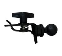 LOPUNER Adjustable Drum Microphone Clip Mount with Ball Head Multi-purpose Drum Holder Bracket Made of Plastic and Metal for Studio Recording and Content Creation
