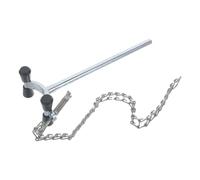 LOPUNER Adjustable Lab Chain Clamp Holder for Beakers and Lab Glassware, Stainless Steel with Integrated Design, Broad Compatibility for Chemistry Experiments in Research Institutes