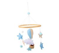 LOPUNER Baby Crib Mobile Felt Balls Pendant for Nursery Room Decor, Boys and Girls Baby Hanging Bed Bell Ornament, Soft Wool Felt Material for Infant Bedroom