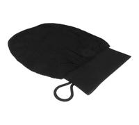 LOPUNER Bath Exfoliating Glove Softening Skin and Cleansing Black for Men and Women with Viscose Material, Body Scrub Gloves and Dead Skin Removal for Shower