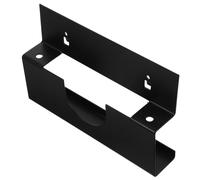 LOPUNER Black Iron Angle Grinder Holder Rack for Workshop and Workspace Organizing Tools Sleek Modern Design Support Heavy Tools Grinder Wrench