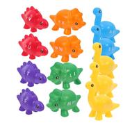 LOPUNER Dinosaur Alphabet Matching Toy for Toddlers 14-Piece Montessori Learning Set Early Education Sorting and Cognition Game for Kids