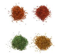 LOPUNER DIY Railway Model Landscape Accessories 4 Bags 33ml Artificial Autumn Leaves Simulation Leaves Realistic Miniature Leaf Simulation Autumn Leaves Ornaments Fairy Garden Bonsai Decoration