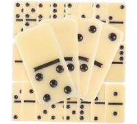 LOPUNER Domino Set Board Game for Adults and Family Lightweight Travel Dominoes Blocks for Party Gathering Indoor Fun Rainy Day Entertainment Gift for Weekend Barbecue