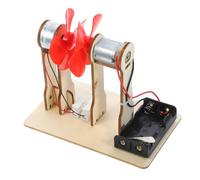 LOPUNER Fan Motor Generator Educational Wind Motor Science Kit for DIY Wind Turbine Project Materials for and Developmental Skills