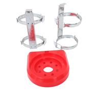 LOPUNER Fire Extinguisher Holder Wall Mount Heavy Duty Metal Bracket and Base Support for Home Car Office Public Spaces Stand for Multiple Extinguisher Easy Installation and Maintenance