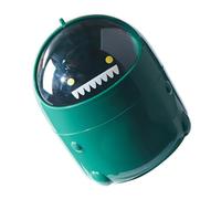 LOPUNER Flip-Type Cartoon Dinosaur Mini Trash Can Small Desktop Wastebasket for Storing Bread Crumbs and Paper