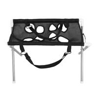 LOPUNER Foldable Dog Grooming Hammock with Detachable Stainless Steel Frame and Breathable Mesh, Portable Pet Sling Stand for Small Dogs and Cats, Space-saving Design for Grooming Tables