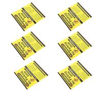 LOPUNER Hard to Remove No Parking Stickers 200 Sheets Self-adhesive Yellow Parking Violation Stickers for Cars Reminder and Resistant to Stains Lots and Private Vehicles