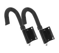 LOPUNER Heavy Duty Ladder Stabilizers Ladder Hooks 2pcs Iron with Anti-Fall Feature Supporting to 330 Pounds for Outdoor Stairs and Attic Stairs