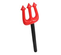 LOPUNER Inflatable Fork Props Demon Fork Cosplay Come Inflatables Halloween Party Indoor Creepy Devil Custom Adult Boy Big Halloween Props Small Guy Lady Trident Simple Foam Prank Pvc