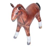 LOPUNER Inflatable Jungle Animal Horse Model Realistic Party Decoration for Birthday Outdoor Fun Educational for Animal Recognition and Imagination Development