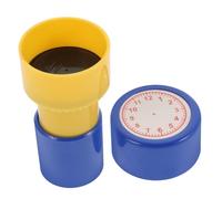 LOPUNER Interactive Clock Stamper for Educational Learning Tool Preschool and Elementary Students Cognitive Skill Development Teaching Stamp for Classroom Use
