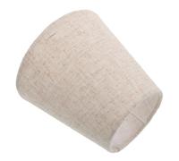 LOPUNER Lampshade Replacement Cone-Shaped Fabric Shade in Beige for Restaurant and Office Use, Compact Cloth Lamp Shade 5.11X4.91X3.93In