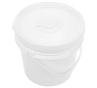 LOPUNER Portable Wipes Dispenser Container with Practical Cover Design and 4l Capacity Plastic Bucket, Keeps Wipes Moist for Car Use and On-the-go Convenience