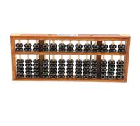 LOPUNER Portable Wooden Abacus for Vintage Style Rod Bead Educational Tool for Math for Developing Computing Skills and Memory