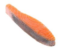 LOPUNER Realistic Simulation Salmon Slice Model for Sushi Play Food, Artificial Japanese Sushi Prop for Kitchen , Fake Salmon Fillet for Restaurant Display and Photography