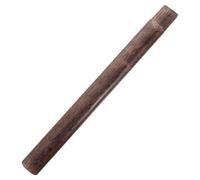 LOPUNER Replacement Wood Handle with Rectangular Eye Charred Hardwood Material 15.75 Inch Long Natural Wood Grain Finish for Camping