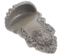 LOPUNER Resin Lion Head Wall Decor Miniature Table Accessory Dollhouse Garden Craft Fountain Ornament for Outdoor DIY and Role Playing Games