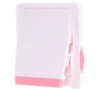 LOPUNER Safety Sliding Window Lock with Soft Rubber Pad Double Button Childproof Design Adhesive No-Screw Installation for Security