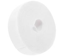 LOPUNER Self Adhesive Hook and Loop Cable Tape Roll for Soccer Goal Net and Tools, White Nylon Material with Easy to Remove and Sturdy Features, for House and Tent Cable Management