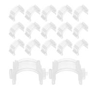 LOPUNER Silicone Bobbin Holder Clips 100pcs Compatible with Household and Industrial Sewing Machines Thread Organizing Tool