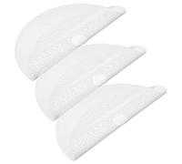 LOPUNER Silicone Dehydrator Sheets Round 33cm Non-stick Reusable Food Dryer Pads Fruit Dryer Mesh 3pcs Set for Fruit Drying and Jerky Dehydrator