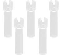LOPUNER Silicone Straw Replacement Set with Ergonomic Mouthpiece 6pcs Comfortable Use Reusable Straw Parts for Belly Cups and Juice Bottles for Everyday Hydration and Direct Drinking