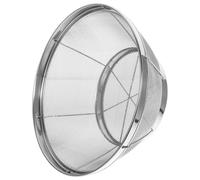 LOPUNER Stainless Steel Fine Mesh Food Strainer Basket for Rice and Fruit Washing Small Kitchen Colander Bowl with Strong Hardness Compact Vegetable Washing Drain Basket for Daily Use