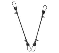 LOPUNER Stroller Lightweight 2pcs Double Connector and Twin Single for Pipe Foldable Iron Plastic Adjustable Adapter Strollers for Twins Toddler Outings Travel
