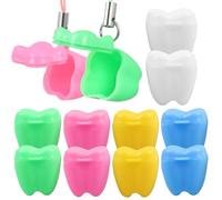 LOPUNER Teeth Saver Organizer 20Pcs Mixed Style Sturdy Lightweight Tooth and Hair Keepsake Box for Boys Easy Closing and Creative Design for Boys and